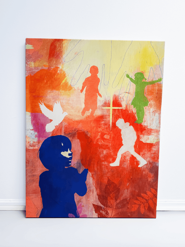 Kunstplakat «Hellig og nær»